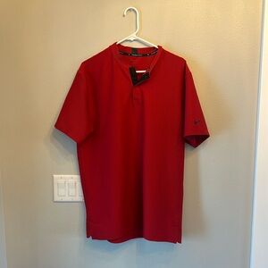 Tiger Woods Nike Button Up Shirt